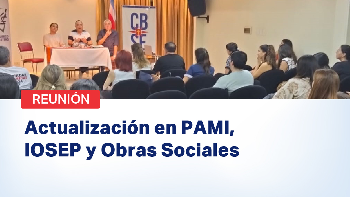 Exitoso encuentro informativo sobre PAMI, IOSEP y gestión de obras sociales